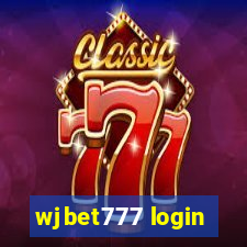 wjbet777 login